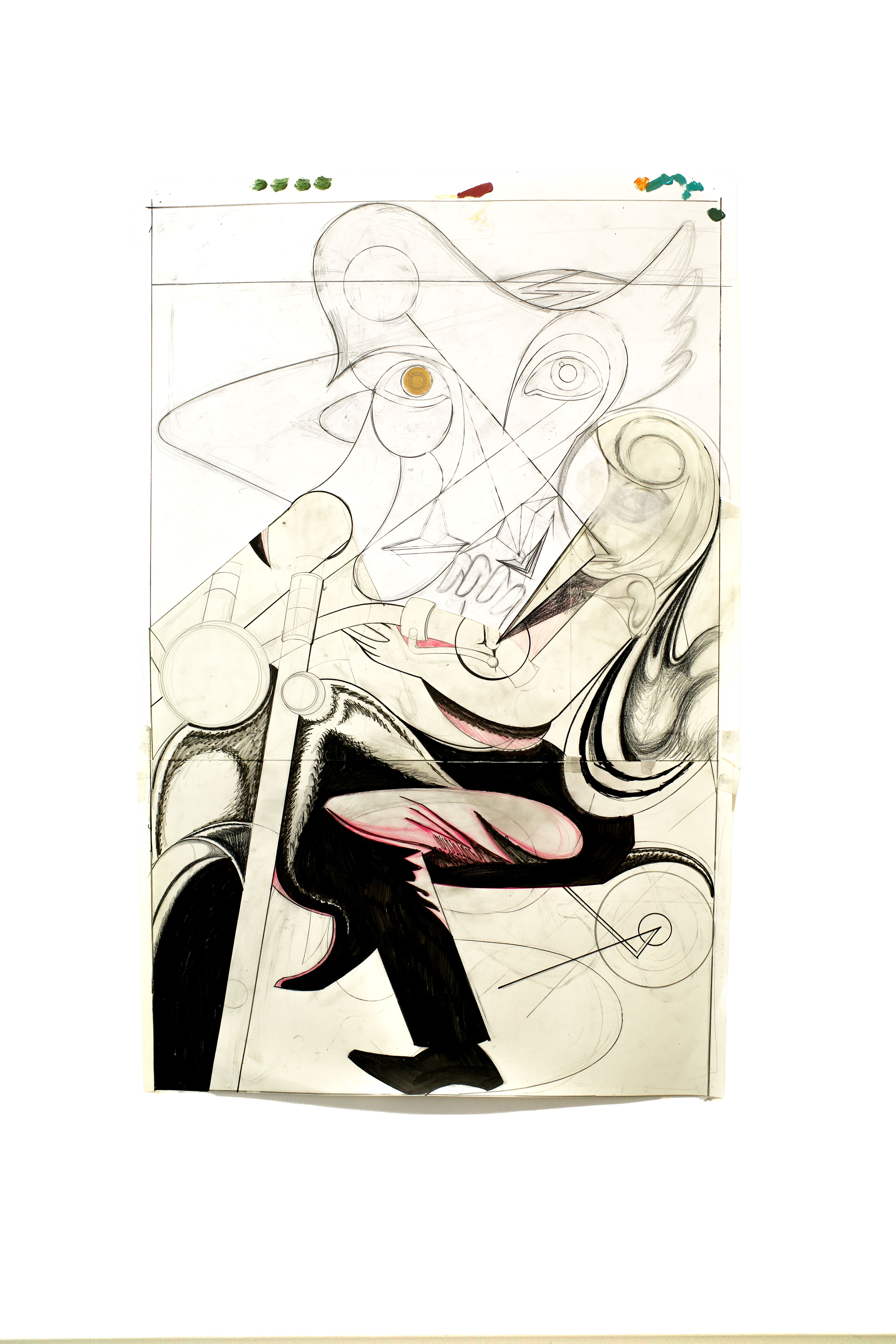 Machine study for painting